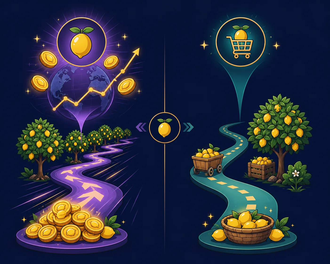 Comparación editorial de tres rutas Forever Purchase para desarrollo, compras remotas y mejoras globales