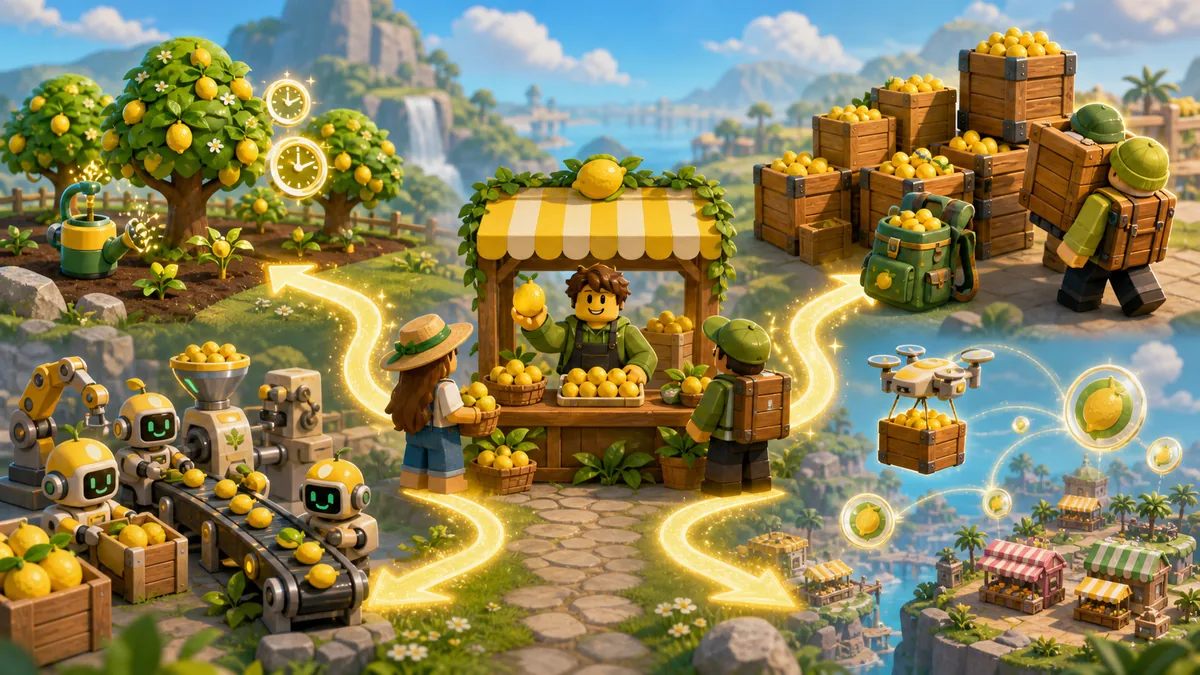 Illustration des pouvoirs et chemins d’amélioration Sell Lemons